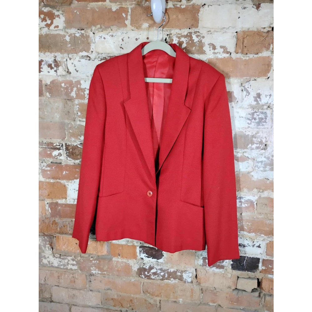 Vintage‎ Pantter Red Blazer Jacket